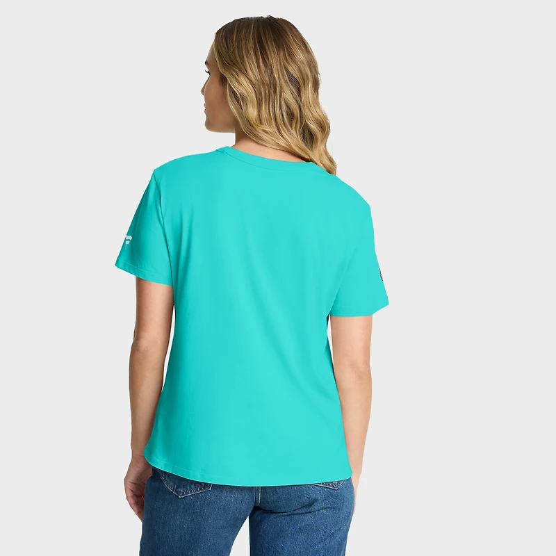 Women's Fanatics Ice Blue Seattle Kraken Authentic Pro Primary T-Shirt