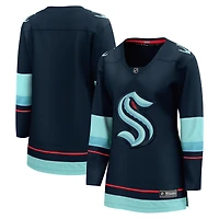 Women's Fanatics Navy Seattle Kraken Home Breakaway Jersey