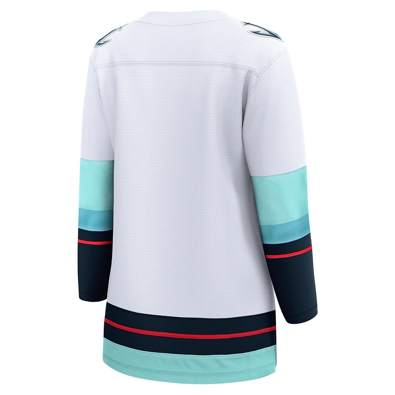 Maillot extérieur blanc Seattle Kraken Breakaway pour femme Fanatics