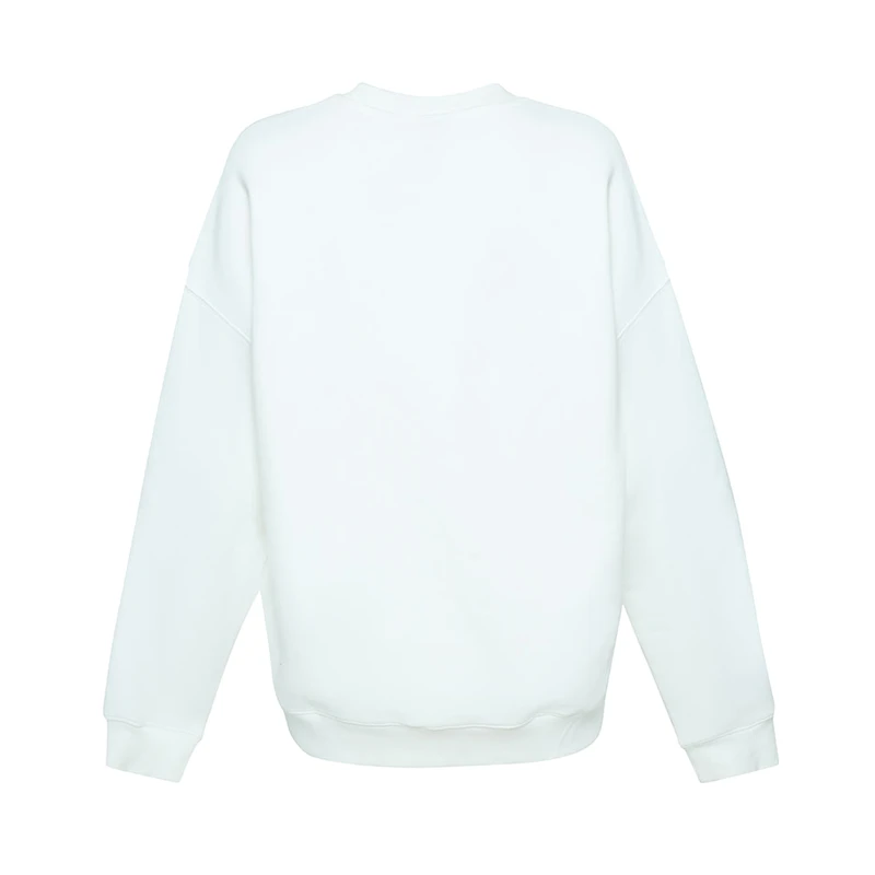Women's Hype and Vice White Seattle Kraken Action Mascot Oversized Sweatshirt
