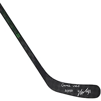 Bâton CCM noir autographié et utilisé par Yanni Gourde (Seattle Kraken) lors du match contre les Canucks de Vancouver le 23 octobre 2021