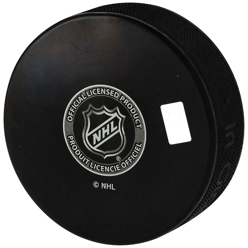 Yanni Gourde Seattle Kraken Autographed Hockey Puck with "Release The Kraken" Inscription