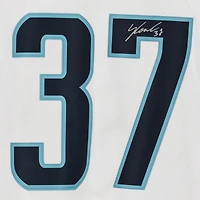 Yanni Gourde White Seattle Kraken Autographed adidas Authentic Jersey with Inaugural Season Patch