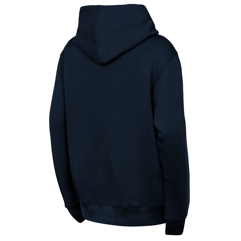Youth Outerstuff  Deep Sea Blue Seattle Kraken Back to Basics Hoodie