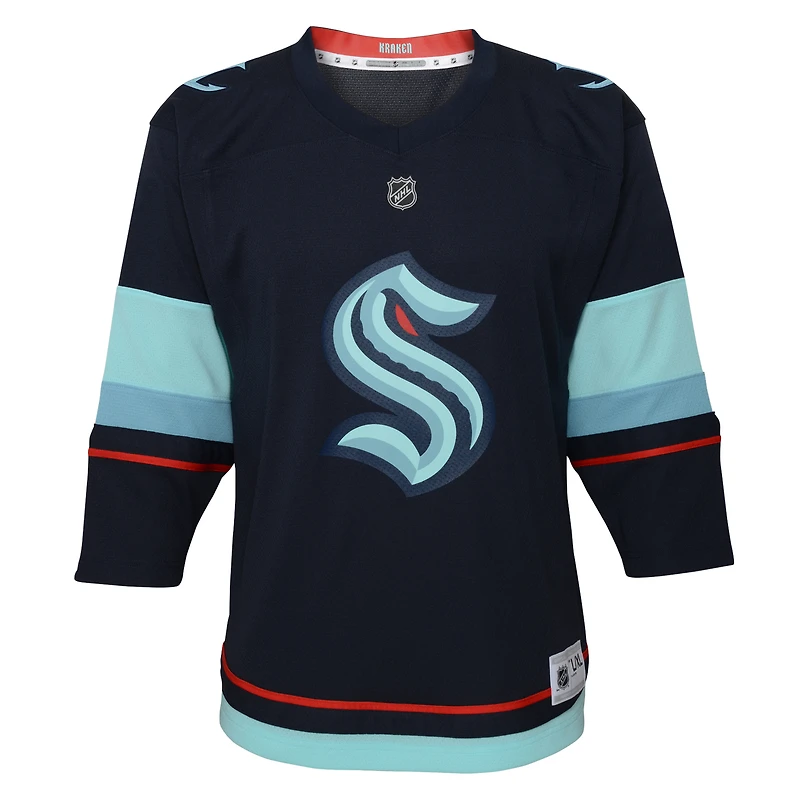 Enfant Outerstuff Marine Seattle Kraken Home Replica Blank - Maillot