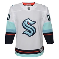 Jeunes Seattle Kraken Away blanc - Maillot personnalisé Premier