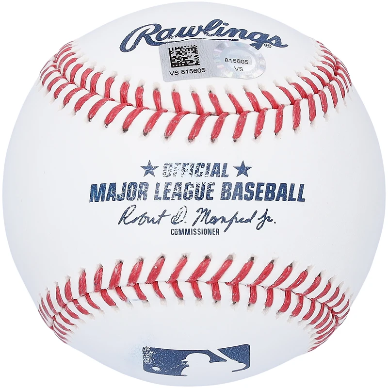 Baseball autographié par Cal Raleigh des Seattle Mariners avec l'inscription « Big Dumper »