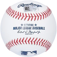 Baseball autographié par Cal Raleigh des Seattle Mariners avec l'inscription « Big Dumper »