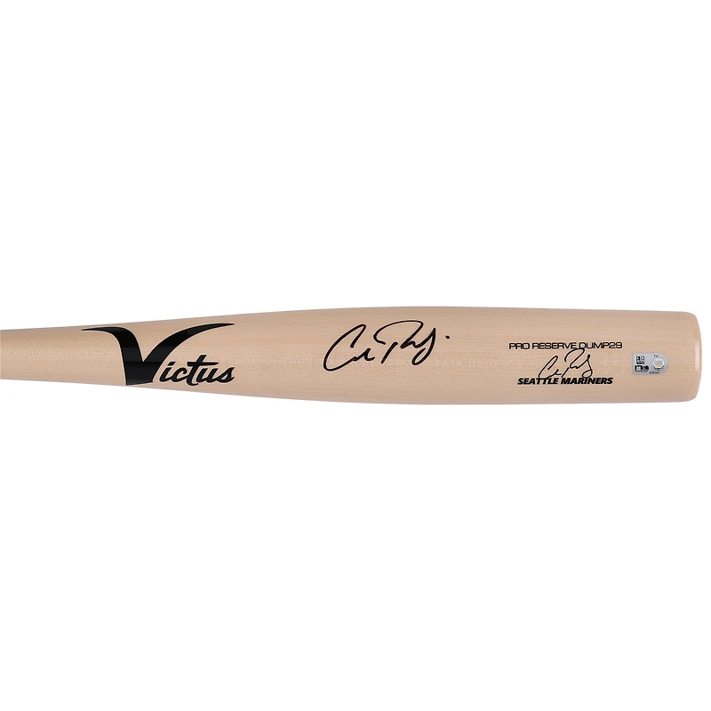 Cal Raleigh Seattle Mariners Autographed Victus Game Model Bat