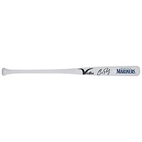 Cal Raleigh Seattle Mariners Autographed Victus Team ID Mini Bat