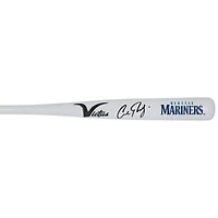 Cal Raleigh Seattle Mariners Autographed Victus Team ID Mini Bat