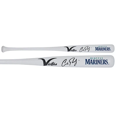 Cal Raleigh Seattle Mariners Autographed Victus Team ID Mini Bat