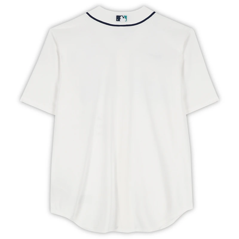 Maillot réplique blanc Nike autographié de Colt Emerson, Seattle Mariners