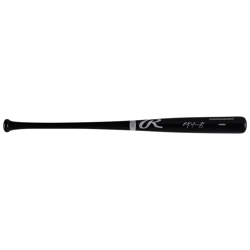Edgar Martínez Seattle Mariners Autographed Black Rawlings Pro Bat