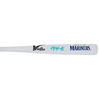 Edgar Martínez Seattle Mariners Autographed Victus Team ID Mini Bat