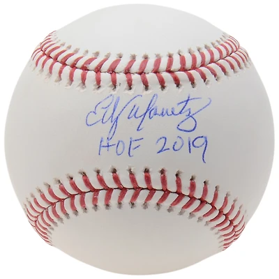 Edgar Martinez Seattle Mariners Autographed Baseball with "HOF 2019" Inscription