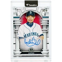 Ichiro Suzuki Seattle Mariners Autographed 2023 Topps Tribute Olympus Red #OA-I #10/10 Card