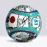 Ichiro Suzuki Seattle Mariners Autographed Baseball  - Art by Charles Fazzino - NF70445980