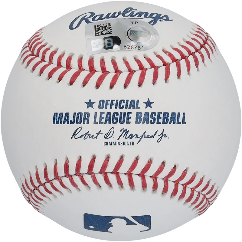 Baseball autographié par Ichiro Suzuki des Mariners de Seattle avec l'inscription « HOF 25 »