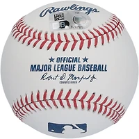 Baseball autographié par Ichiro Suzuki des Mariners de Seattle avec l'inscription « HOF 25 »