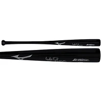 Batte de baseball Mizuno noire dédicacée par Ichiro Suzuki des Seattle Mariners avec inscription « HOF 25 »