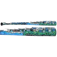 Ichiro Suzuki Seattle Mariners Autographed Mizuno Game Model Bat with "3,089 Hits" Inscription - Art by Charles Fazzino - RG1331309