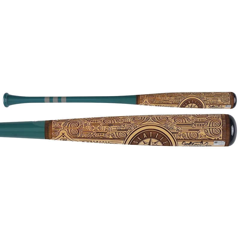 Ichiro Suzuki Seattle Mariners Autographed Pillbox Bat Company Bat with Multiple Inscriptions - Limited Edition of 5