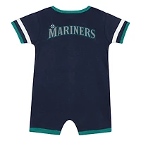 Ensemble 2 pièces pour bébé bleu marine des Seattle Mariners, combinaison à double impact