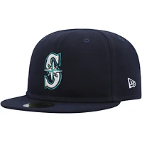 Casquette New Era Seattle Mariners My First 59FIFTY ajustée bleu marine pour bébé