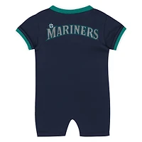 Infant Outerstuff Navy Seattle Mariners Pinch Coverall