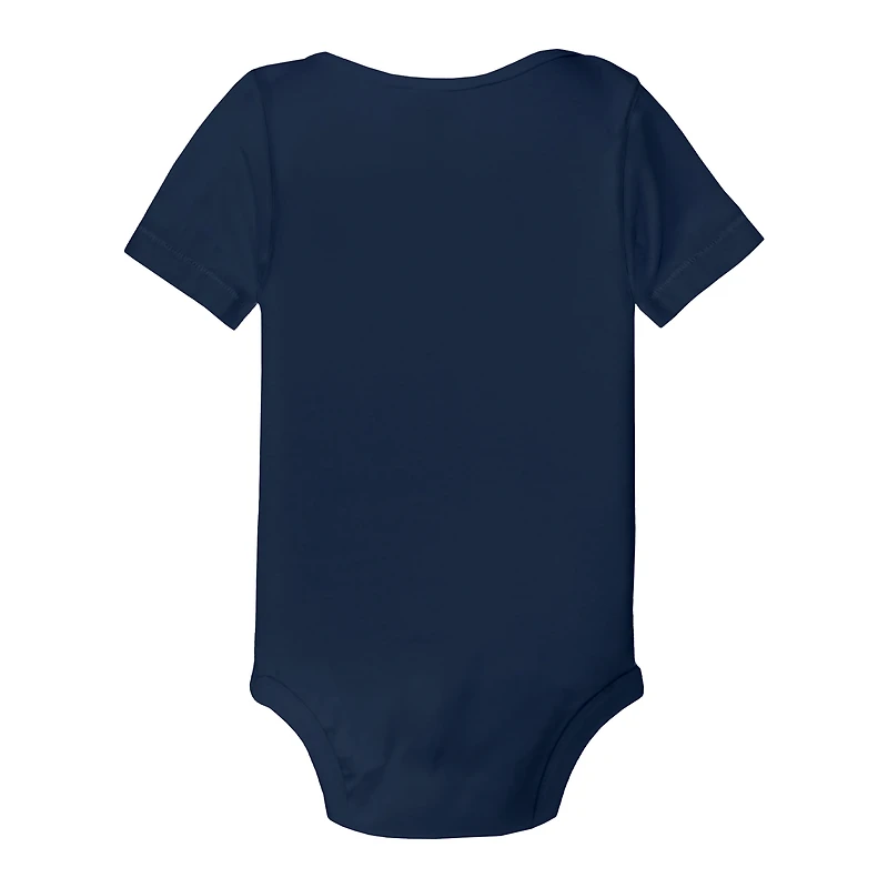 Body pour bébé Tiny Turnip bleu marine avec motif papillon des Seattle Mariners