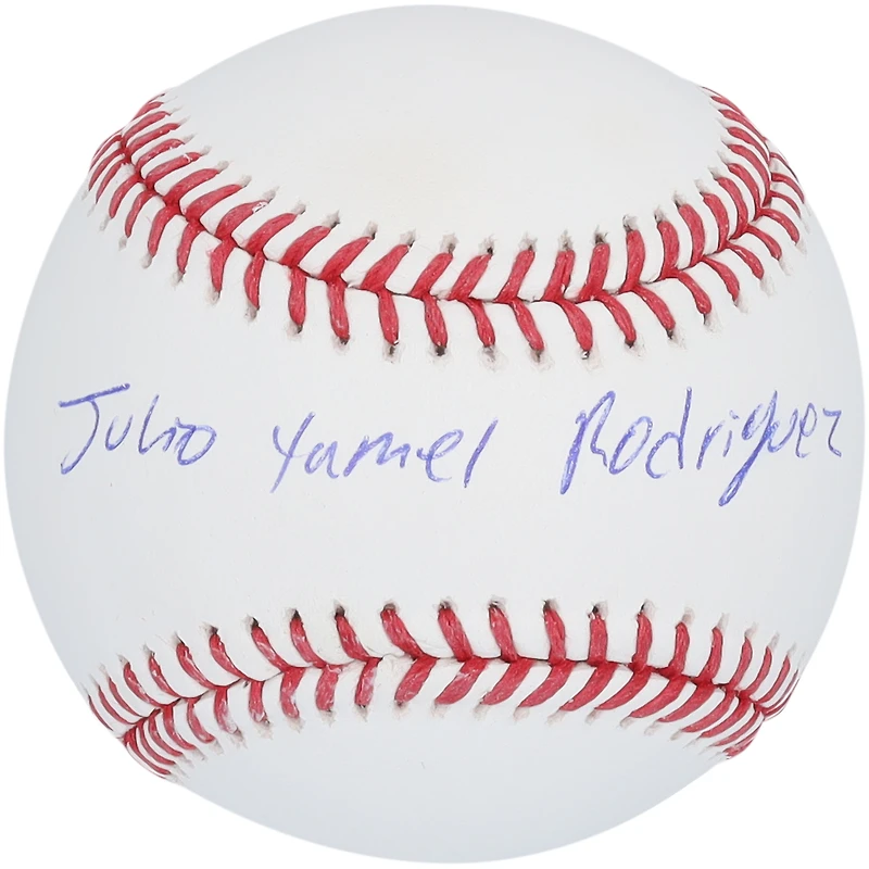 Julio Rodríguez Seattle Mariners Autographed Baseball with Full Name Signature
