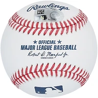 Ballon de baseball autographié par Julio Rodríguez des Mariners de Seattle avec signature de son nom complet