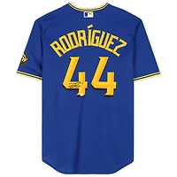 Julio Rodríguez Seattle Mariners Autographed Royal 2023 City Connect Nike Replica Jersey