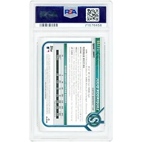 Carte de recrue Julio Rodriguez Seattle Mariners 2022 Bowman Chrome Yellow Refractor n° 48, n° 8/75, authentifiée PSA 9