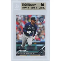 Julio Rodriguez Seattle Mariners 2023 Topps Now 2023 MLB All-Star Game Selection - AL #ASG-JR BGS Authenticated 10 Card - 9.5,10,10,10 Subgrades