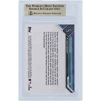 Julio Rodriguez Seattle Mariners 2023 Topps Now Fastest in Mariners History to Reach 50 HRs #765 BGS Authenticated 10 Card - 10,10,9.5,10 Subgrades
