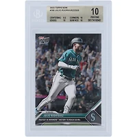 Julio Rodriguez Seattle Mariners 2023 Topps Now Fastest in Mariners History to Reach 50 HRs #765 BGS Authenticated 10 Card - 9.5,10,10,10 Subgrades