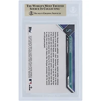 Julio Rodriguez Seattle Mariners 2023 Topps Now Fastest in Mariners History to Reach 50 HRs #765 BGS Authenticated 9.5 Card
