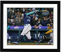 Julio Rodriguez Seattle Mariners Autographed 16" x 20" Hitting Photograph