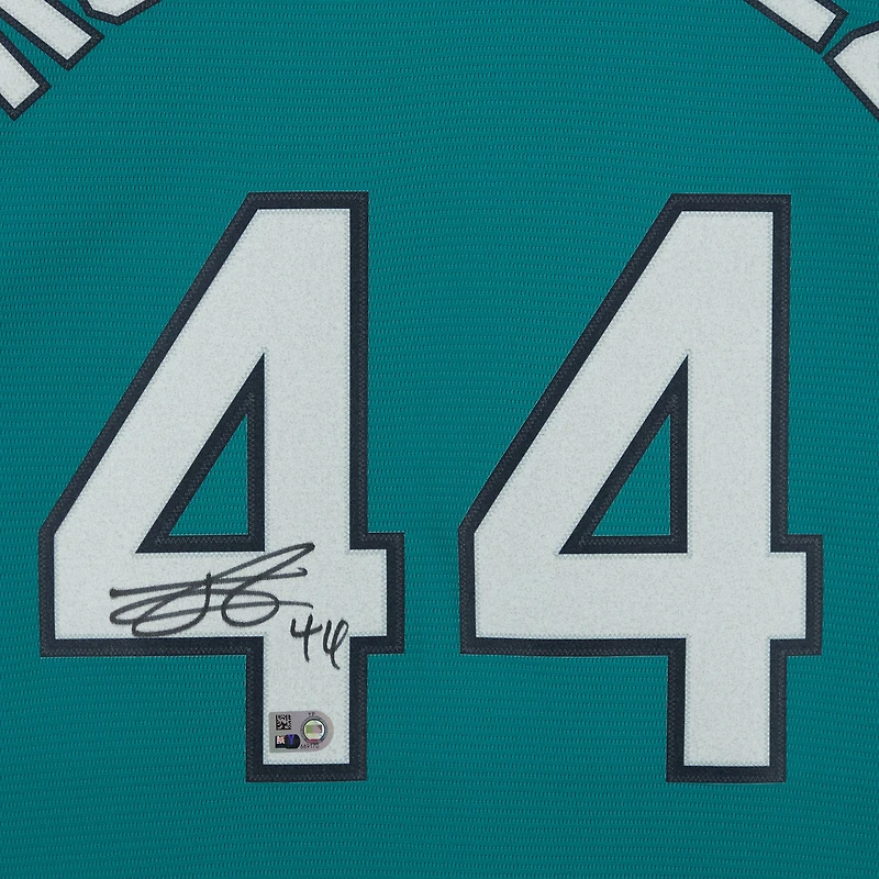 Julio Rodriguez Seattle Mariners Autographed Green Nike Replica Jersey