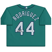 Julio Rodriguez Seattle Mariners Autographed Green Nike Replica Jersey