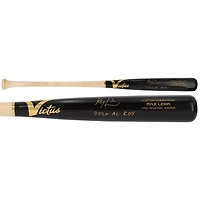 Batte de baseball Victus Game Model autographiée par Kyle Lewis des Seattle Mariners avec l'inscription « 2020 AL ROY »