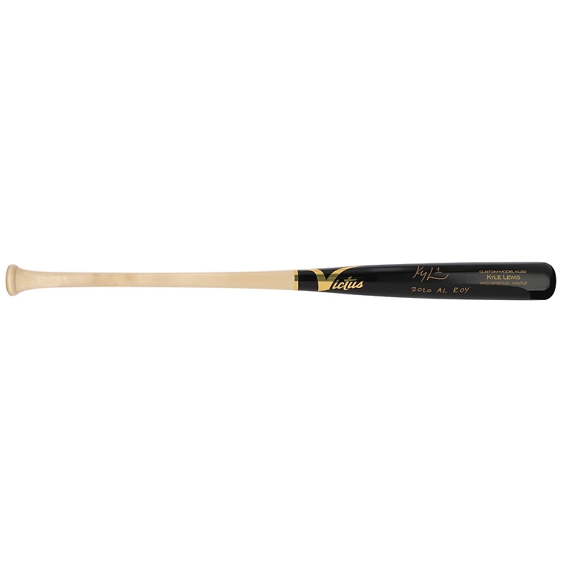 Kyle Lewis Seattle Mariners Autographed Victus Game Model Bat with "2020 AL ROY" Inscription