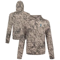 Men's Levelwear  Tan Seattle Mariners Insignia Lightweight Long Sleeve Hooded T-Shirt