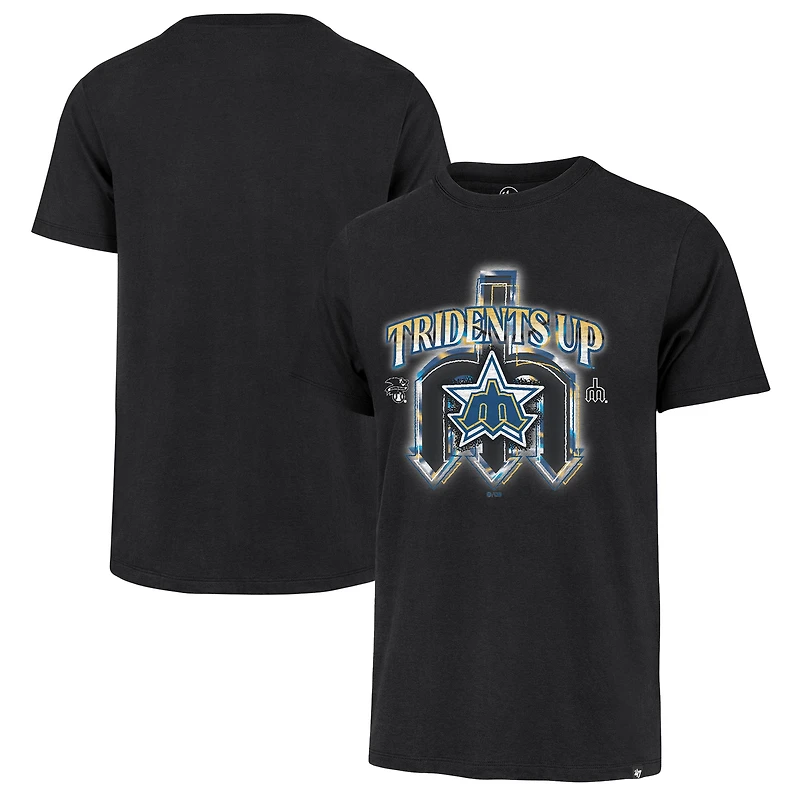 Men's '47 Black Seattle Mariners Regional Franklin T-Shirt
