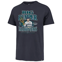 Men's '47 Cal Raleigh Navy Seattle Mariners Player Graphic T-Shirt