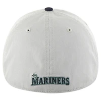 Casquette ajustée '47 gris/marine Seattle Mariners Sure Shot Classic Franchise pour hommes