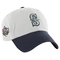 Casquette ajustée '47 gris/marine Seattle Mariners Sure Shot Classic Franchise pour hommes