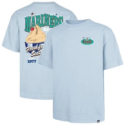 T-shirt bleu clair pour homme « 47 » des Seattle Mariners, Ice Cream Parlor Foundation